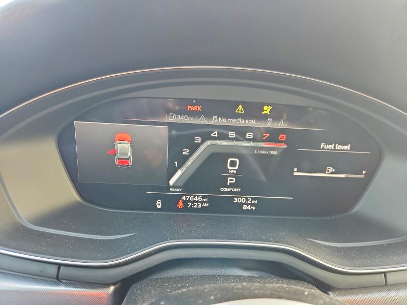 Photo 9 from auction – 2023 AUDI A4 with VIN WAUEAAF45PA007286