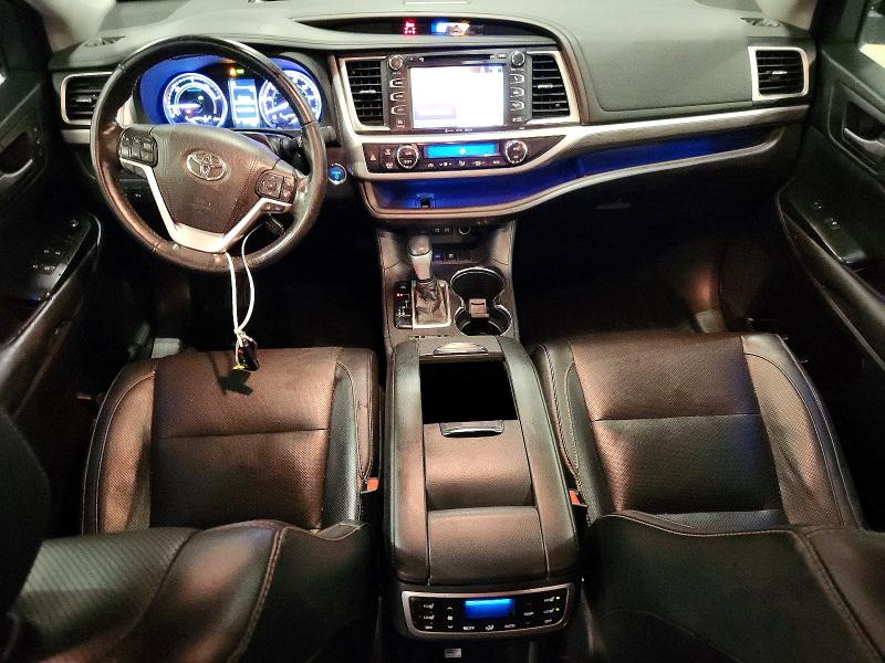Photo 8 from auction – 2017 TOYOTA HIGHLANDER HYBRID with VIN 5TDDGRFH1HS036108