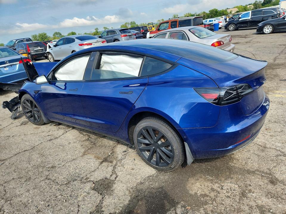 Photo 2 from auction – 2021 TESLA MODEL 3 with VIN 5YJ3E1EB7MF081004