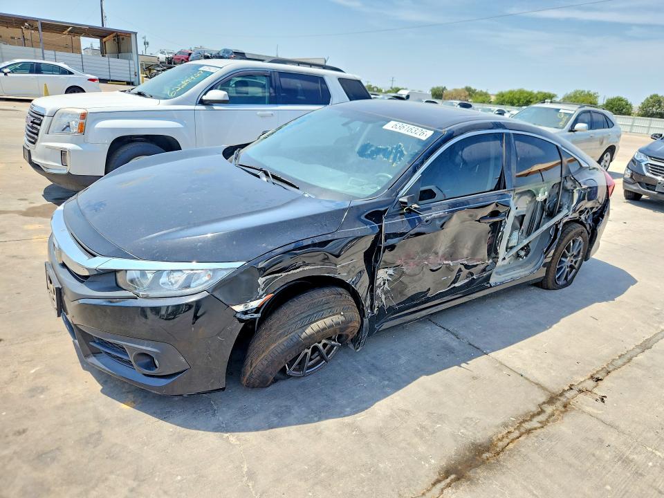 HONDA CIVIC 2018 with VIN JHMFC1F7XJX033932 - Photo from auction