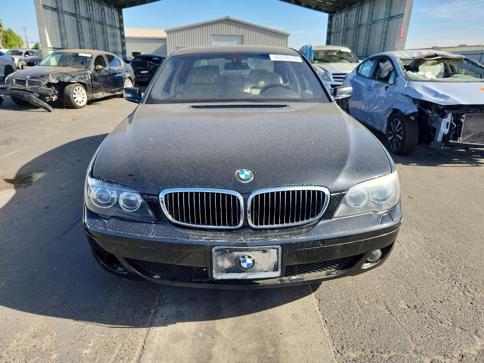 Photo 5 from auction – 2008 BMW 750 with VIN WBAHN83598DT81486