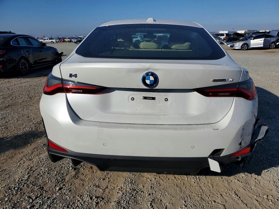 Снимка 6 от търг – 2025 BMW I4 с VIN WBY23HD03SFT92446