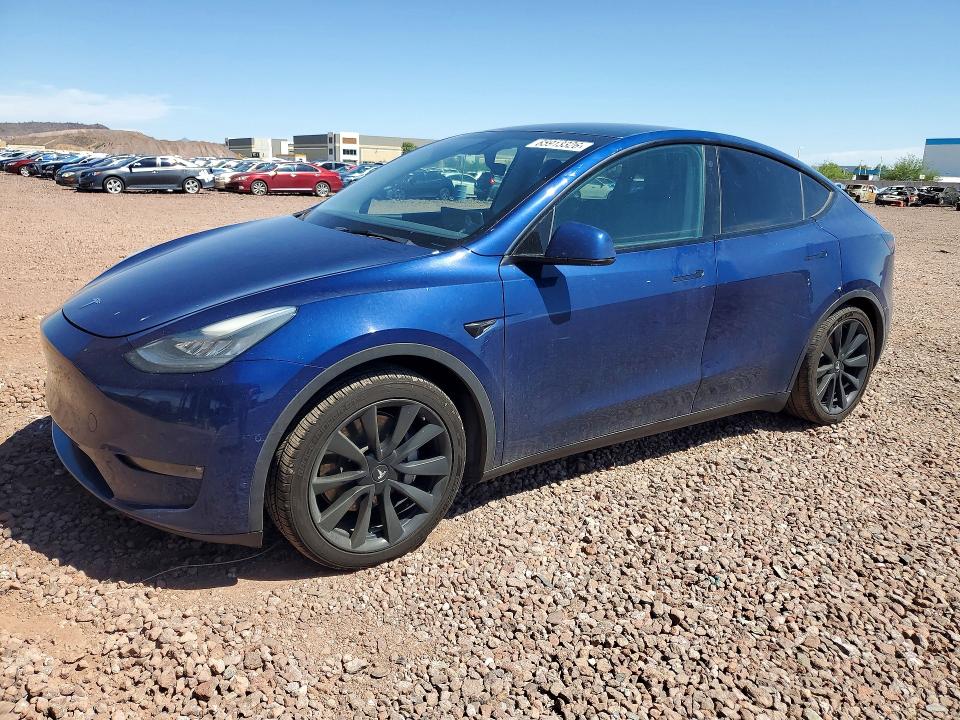 TESLA MODEL Y 2021 con VIN 5YJYGAEE7MF206934 - Foto de la subasta