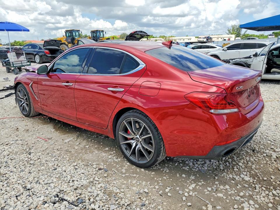 Photo 2 from auction – 2019 GENESIS G70 with VIN KMTG74LE4KU037641