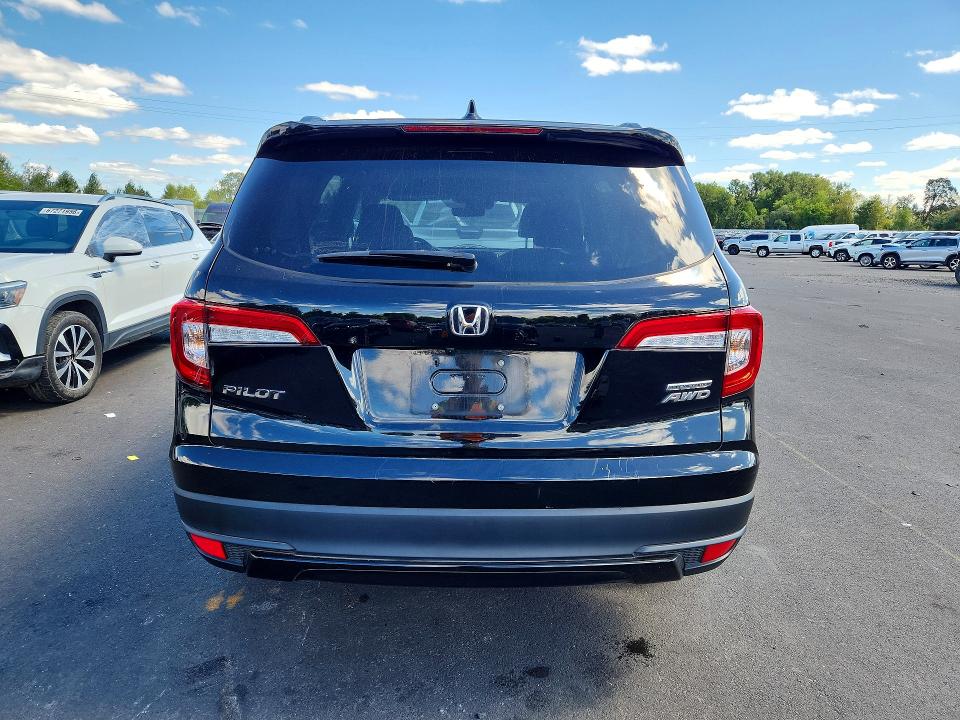 Photo 6 from auction – 2022 HONDA PILOT with VIN 5FNYF6H25NB097408