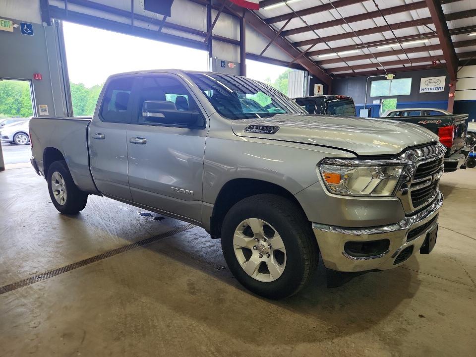 Photo 4 from auction – 2021 RAM 1500 with VIN 1C6RRFBG8MN672222
