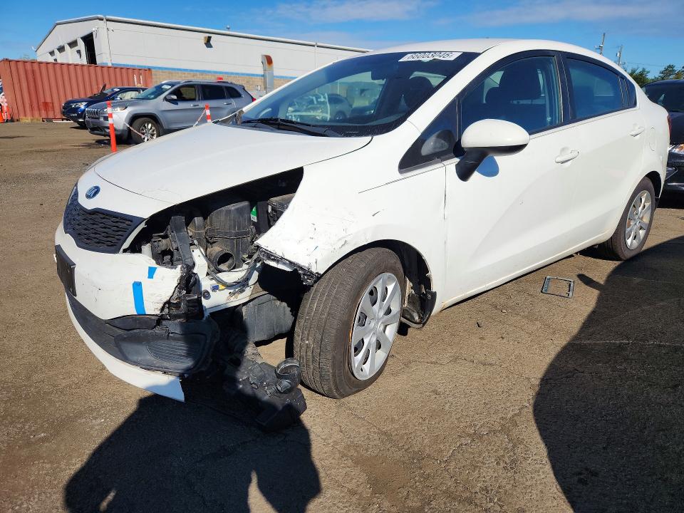 KIA RIO 2013 with VIN KNADM4A36D6305248 - Photo from auction