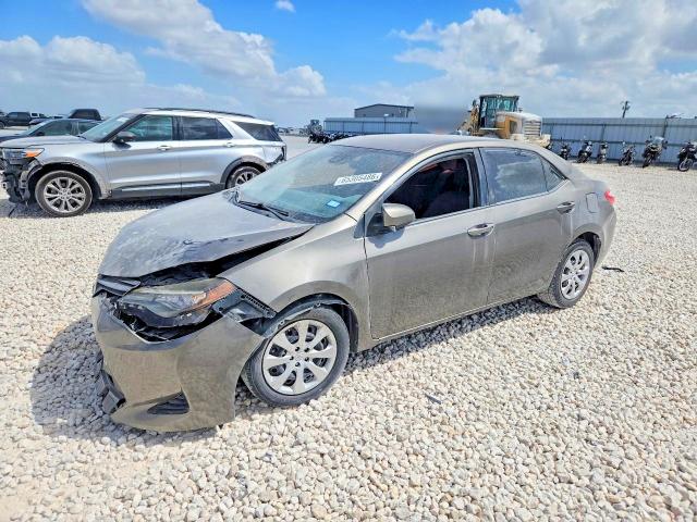 TOYOTA COROLLA 2017 with VIN 2T1BURHE3HC818387 - Photo from auction