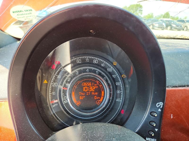 Photo 9 from auction – 2013 FIAT 500 with VIN 3C3CFFBR2DT523110