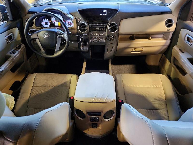 Photo 8 from auction – 2012 HONDA PILOT with VIN 5FNYF4H29CB009848