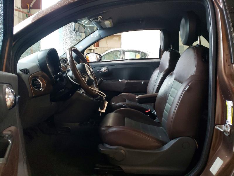 Photo 7 from auction – 2012 FIAT 500 with VIN 3C3CFFBR2CT380917