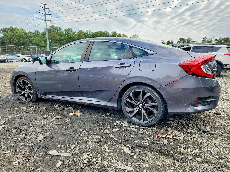 Photo 2 from auction – 2020 HONDA CIVIC with VIN 2HGFC2F80LH563254