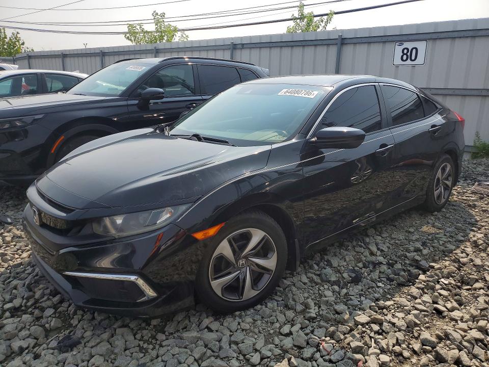 Photo 1 from auction – 2019 HONDA CIVIC with VIN 19XFC2F6XKE006066