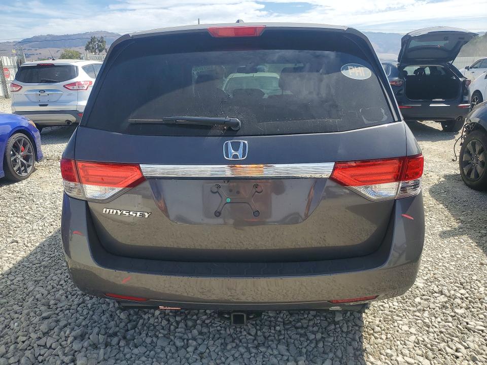Photo 6 from auction – 2015 HONDA ODYSSEY with VIN 5FNRL5H65FB089546