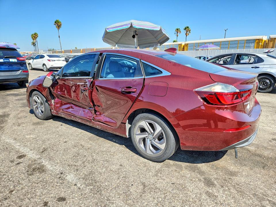 Photo 2 from auction – 2019 HONDA INSIGHT with VIN 19XZE4F18KE029059