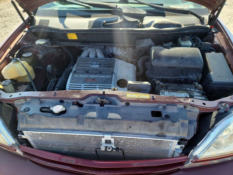 Photo 12 from auction – 2000 LEXUS RX with VIN JT6GF10U4Y0076734