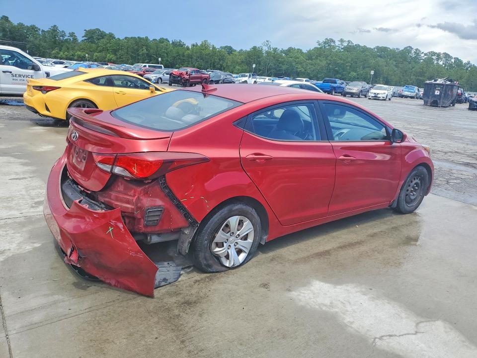 Photo 3 from auction – 2016 HYUNDAI ELANTRA with VIN KMHDH4AE1GU600942