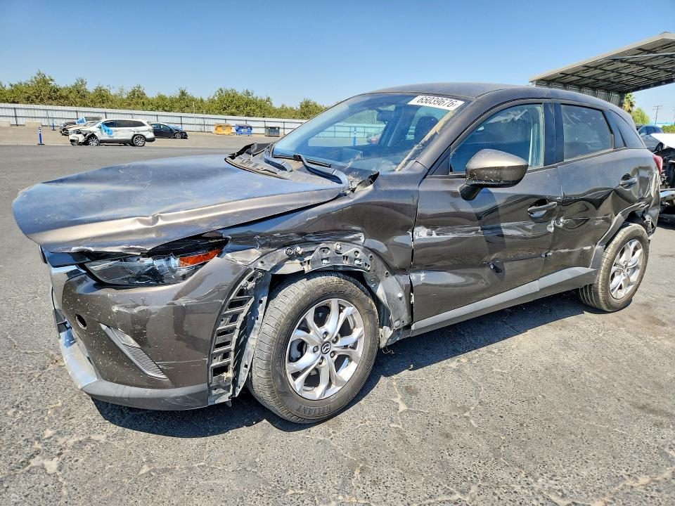 MAZDA CX-3 2017 with VIN JM1DKDB76H0159615 - Photo from auction