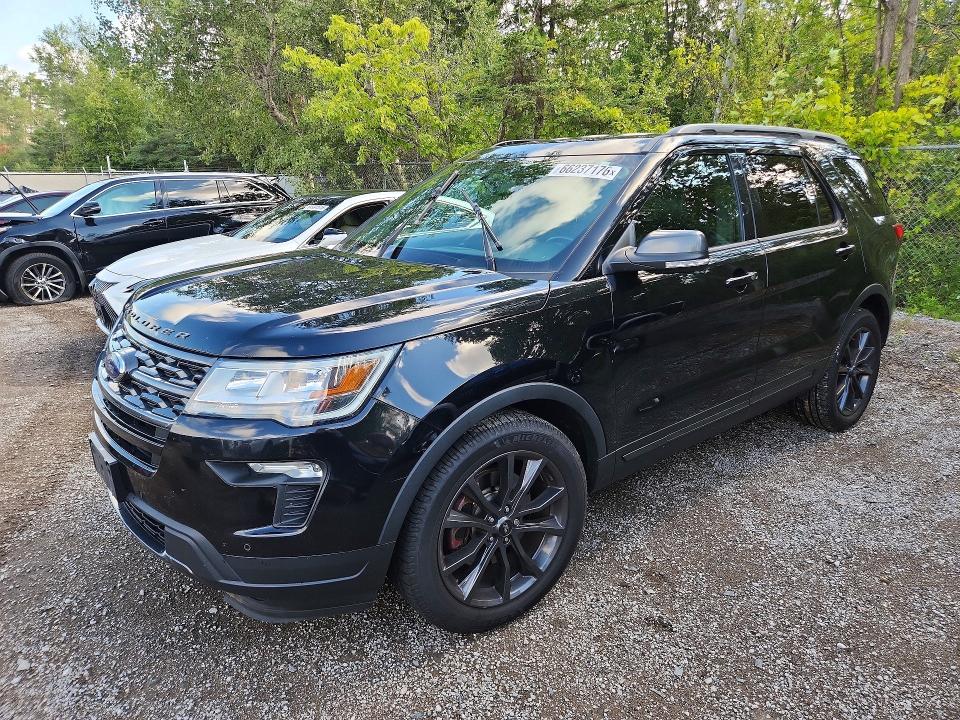 FORD EXPLORER 2018 with VIN 1FM5K7D82JGB95595 - Photo from auction