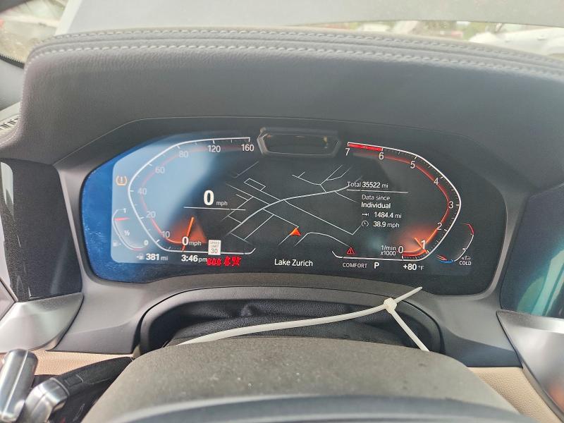 Photo 9 from auction – 2020 BMW 330XI with VIN 3MW5R7J01L8B26894