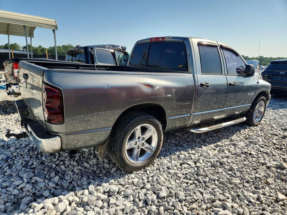 Photo 3 from auction – 2008 DODGE RAM 1500 with VIN 1D7HA18KX8J139642
