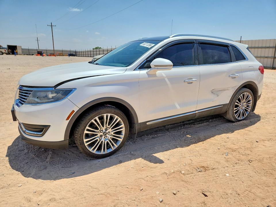 LINCOLN MKX 2016 with VIN 2LMTJ6LR5GBL53852 - Photo from auction