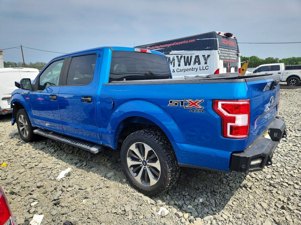 Photo 2 from auction – 2019 FORD F150 with VIN 1FTEW1E56KKF29975