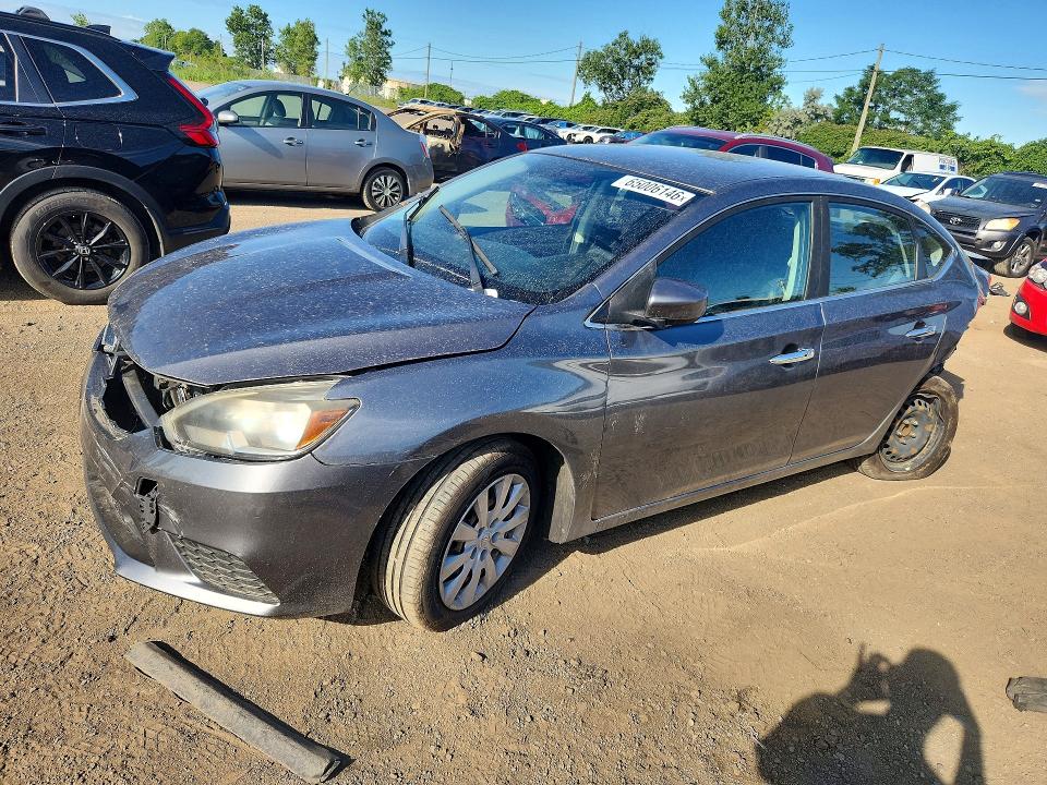 NISSAN SENTRA 2018 with VIN 3N1AB7AP5JY254526 - Photo from auction
