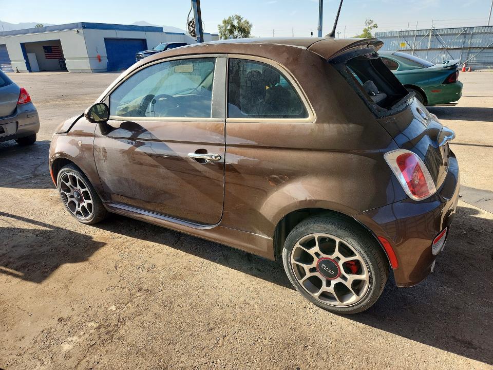 Photo 2 from auction – 2013 FIAT 500 with VIN 3C3CFFBR8DT596062