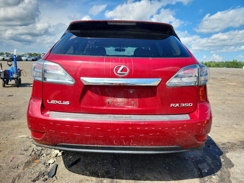 Photo 6 from auction – 2010 LEXUS RX with VIN 2T2BK1BAXAC028809