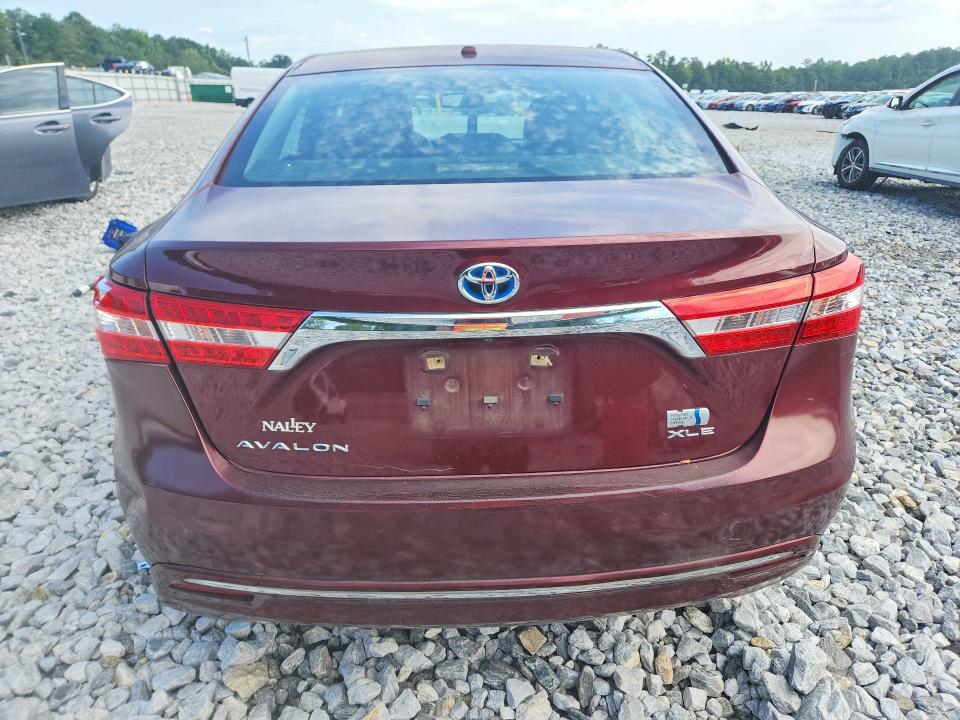 Photo 6 from auction – 2014 TOYOTA AVALON HYBRID with VIN 4T1BD1EBXEU025335