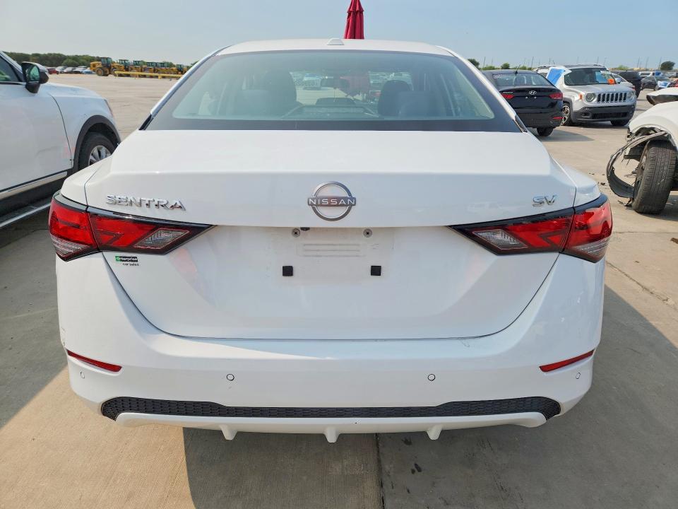 Photo 6 from auction – 2024 NISSAN SENTRA with VIN 3N1AB8CVXRY301093