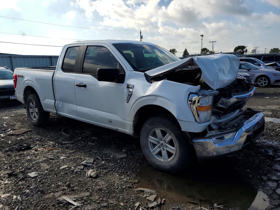 Photo 4 from auction – 2022 FORD F150 with VIN 1FTEX1EP5NFB39686