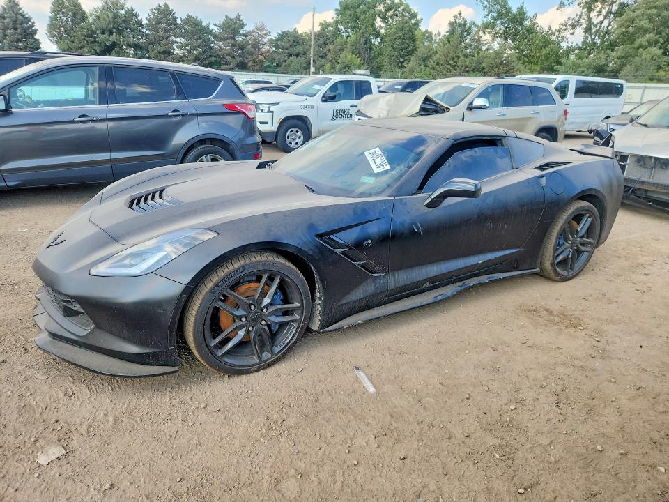 CHEVROLET CORVETTE 2019 with VIN 1G1YF2D76K5115656 - Photo from auction