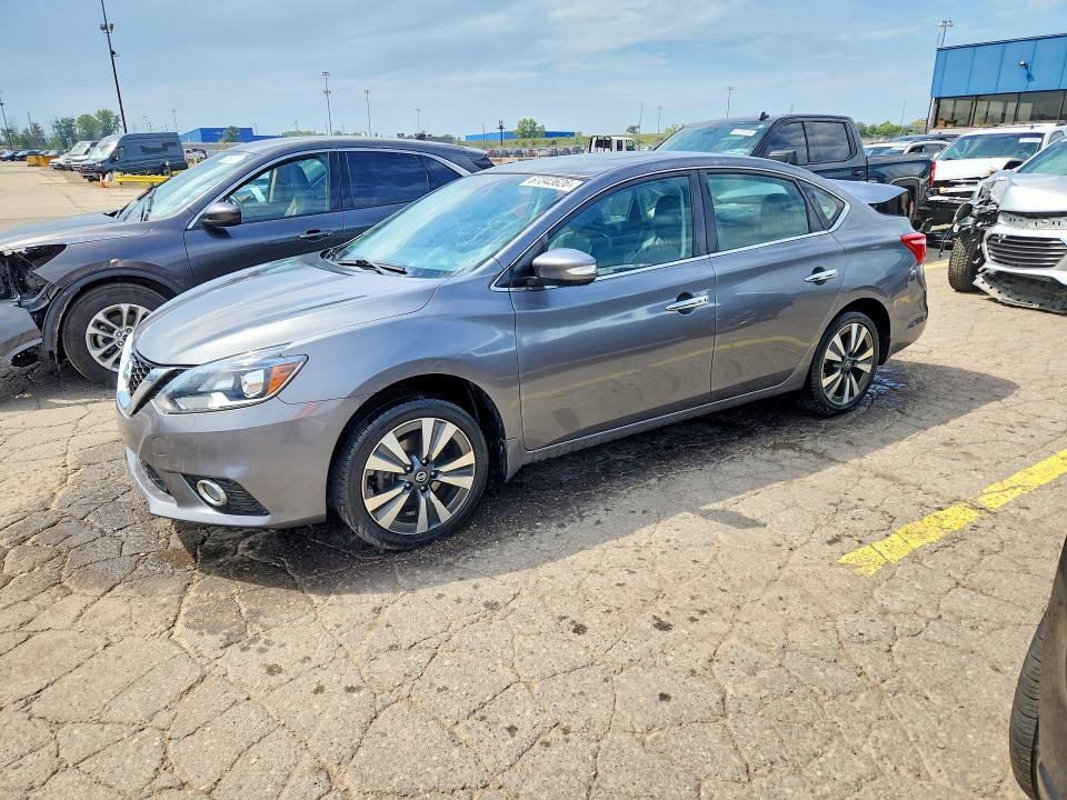 NISSAN SENTRA 2018 with VIN 3N1AB7AP8JY257842 - Photo from auction