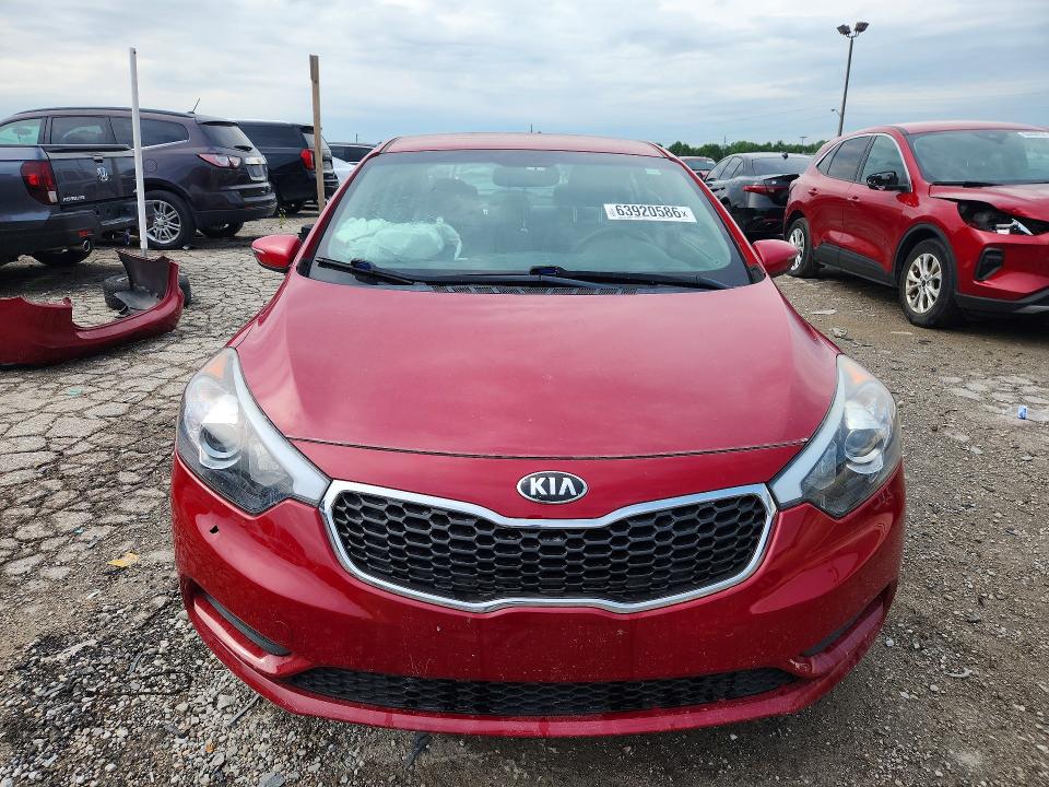 Photo 5 from auction – 2014 KIA FORTE with VIN KNAFX4A60E5102776