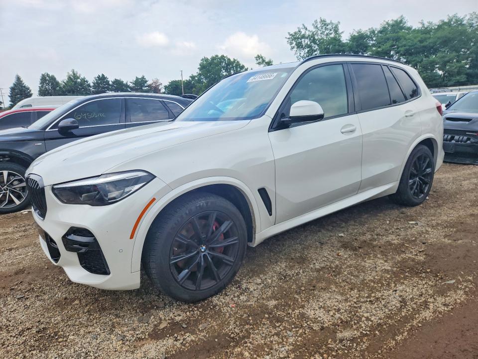 BMW X5 2022 with VIN 5UXCR6C03N9M04719 - Photo from auction