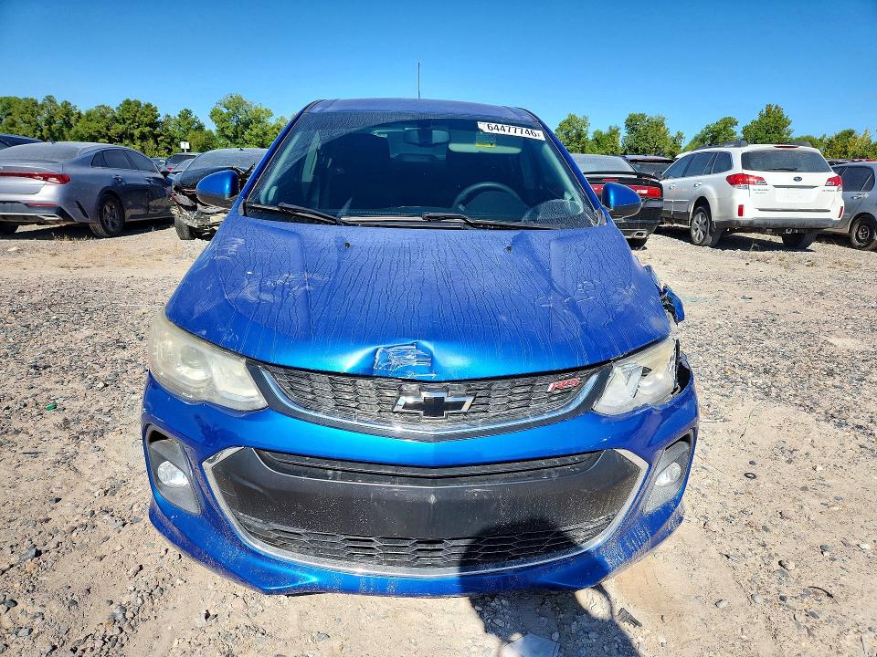 Photo 5 from auction – 2018 CHEVROLET SONIC with VIN 1G1JD5SH5J4100431