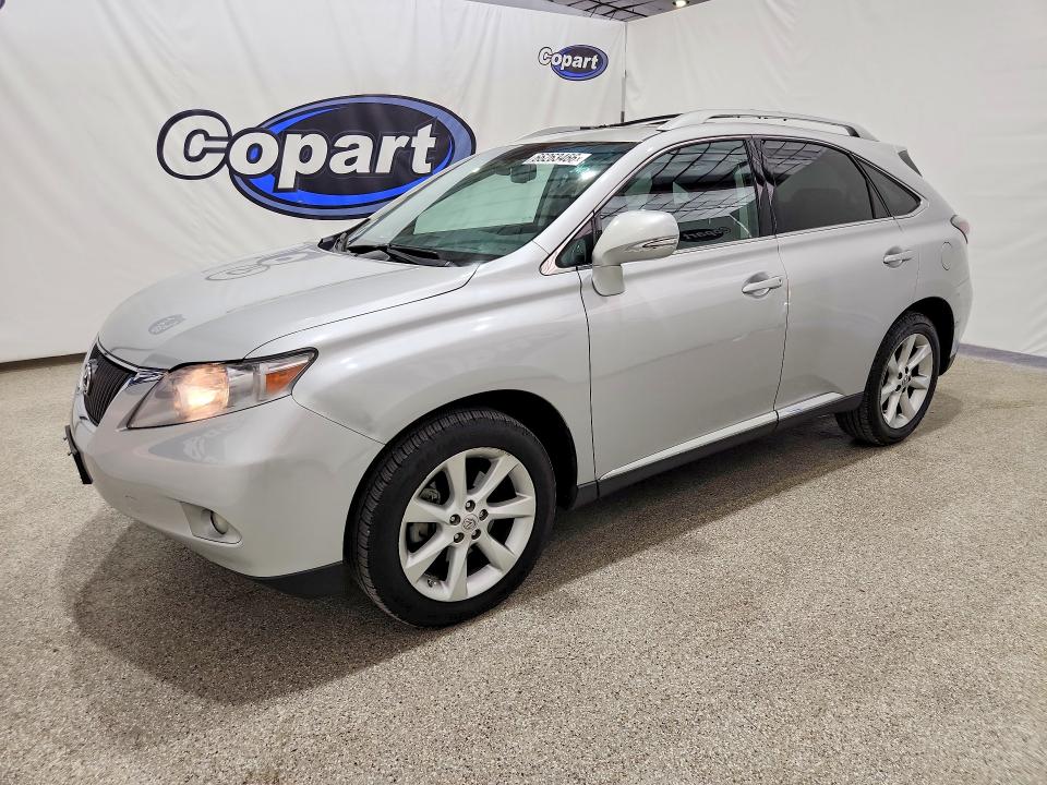 LEXUS RX 2010 with VIN 2T2ZK1BA9AC021820 - Photo from auction