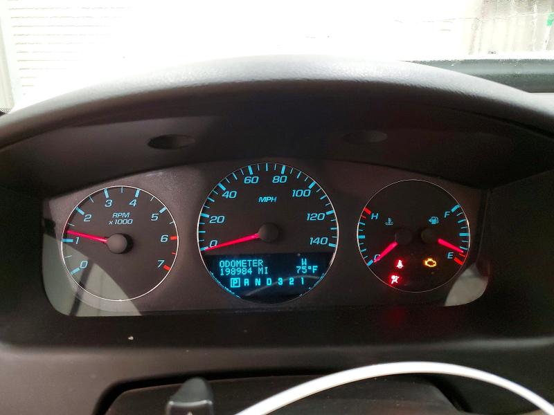 Photo 9 from auction – 2009 CHEVROLET IMPALA with VIN 2G1WU57MX91317055