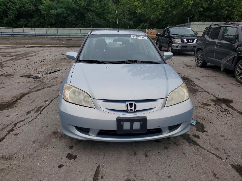 Photo 5 from auction – 2005 HONDA CIVIC with VIN JHMES96695S005756
