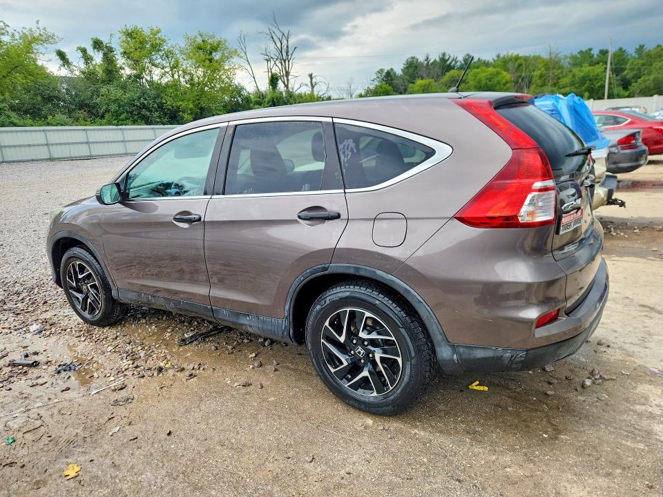 Photo 2 from auction – 2016 HONDA CR-V with VIN 2HKRM4H49GH683050