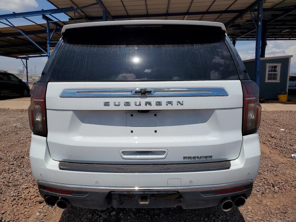 Photo 6 from auction – 2021 CHEVROLET SUBURBAN with VIN 1GNSKFKDXMR140183