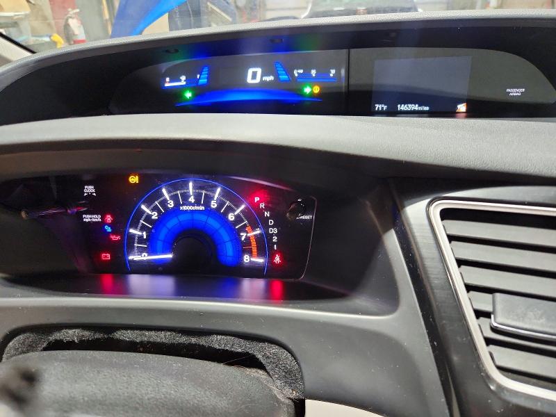Photo 9 from auction – 2013 HONDA CIVIC with VIN 19XFB2F54DE013558