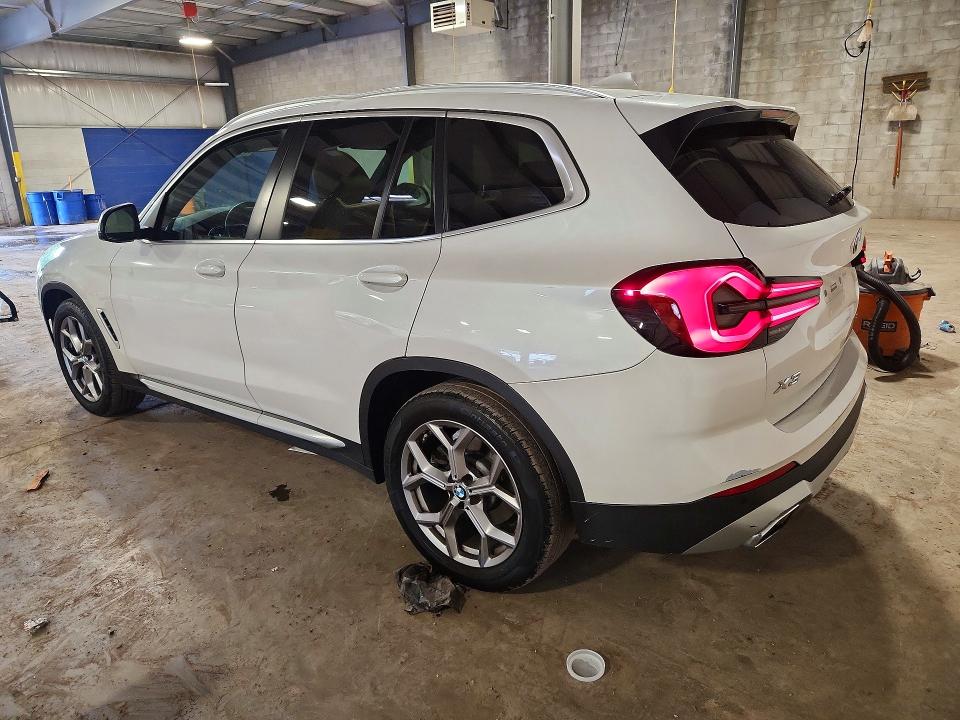 Photo 2 from auction – 2022 BMW X3 with VIN 5UX43DP01N9N17847
