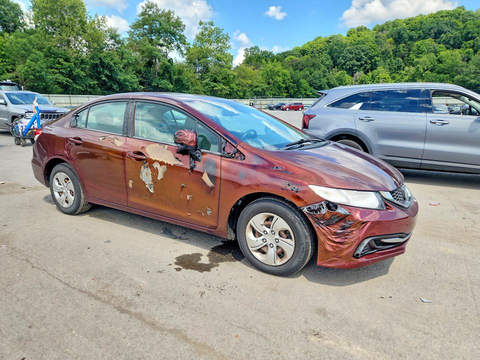 Photo 4 from auction – 2015 HONDA CIVIC with VIN 19XFB2F56FE290702