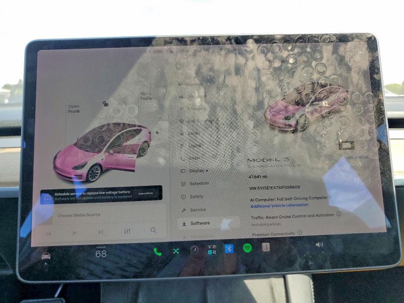 Foto 9 de la subasta – 2021 TESLA MODEL 3 con VIN 5YJ3E1EA7MF096609