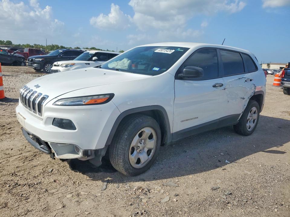 JEEP CHEROKEE 2015 with VIN 1C4PJLABXFW596737 - Photo from auction