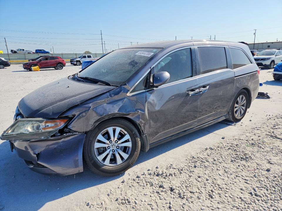 HONDA ODYSSEY 2015 with VIN 5FNRL5H63FB050230 - Photo from auction
