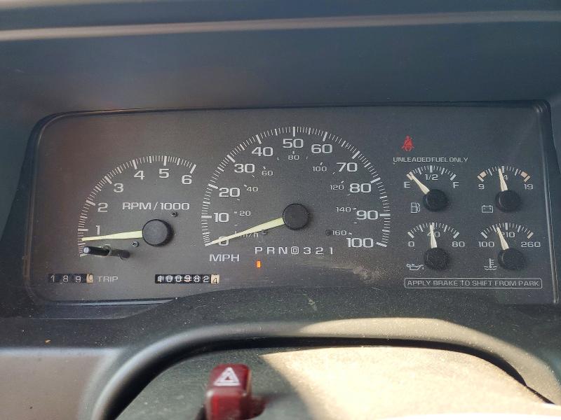 Photo 9 from auction – 1998 CHEVROLET GMT-400 with VIN 1GCEC19M9WE231564